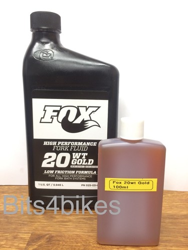 Fox fork oil - fork, 20wt