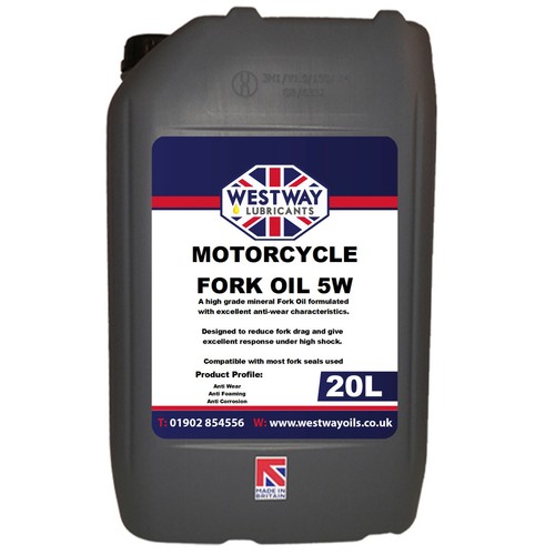 Fork oil suspension fluid - 5w,
